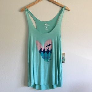 🌸Mint surf tank top🌸